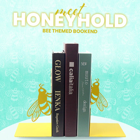 Aesthetic Bookend Shelf Organizer