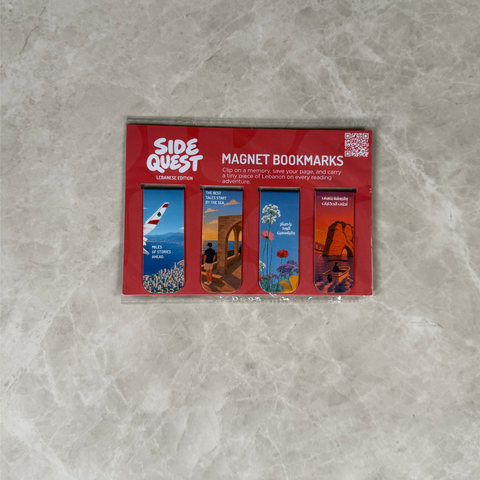 Lebanese Landmarks Magnetic Bookmark Set | Set of 4