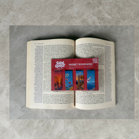 Lebanese Landmarks Magnetic Bookmark Set | Set of 4