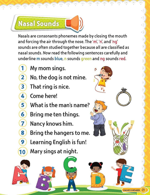 Phonics Reader – 5-Book Set for Kids