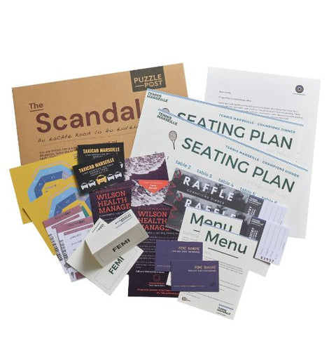 The Scandal Escape Room Game
