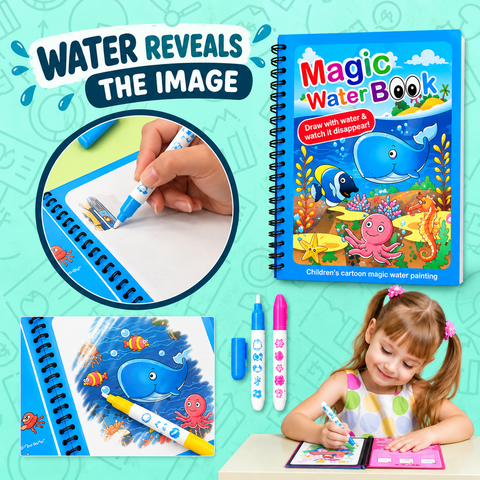 The Magic Water Book Set for Kids