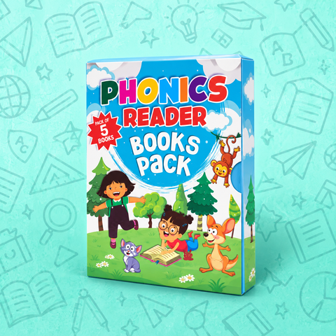 Phonics Reader – 5-Book Set for Kids