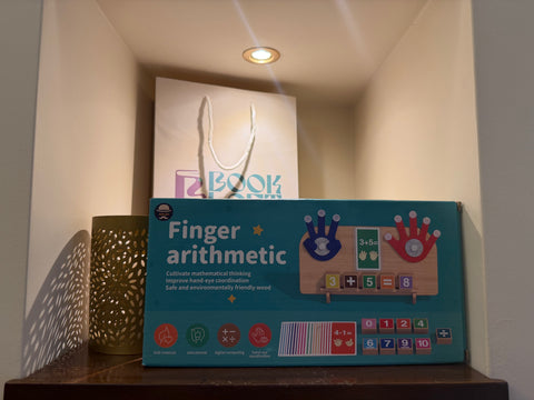 Finger Arithmetic Wooden Learning Board