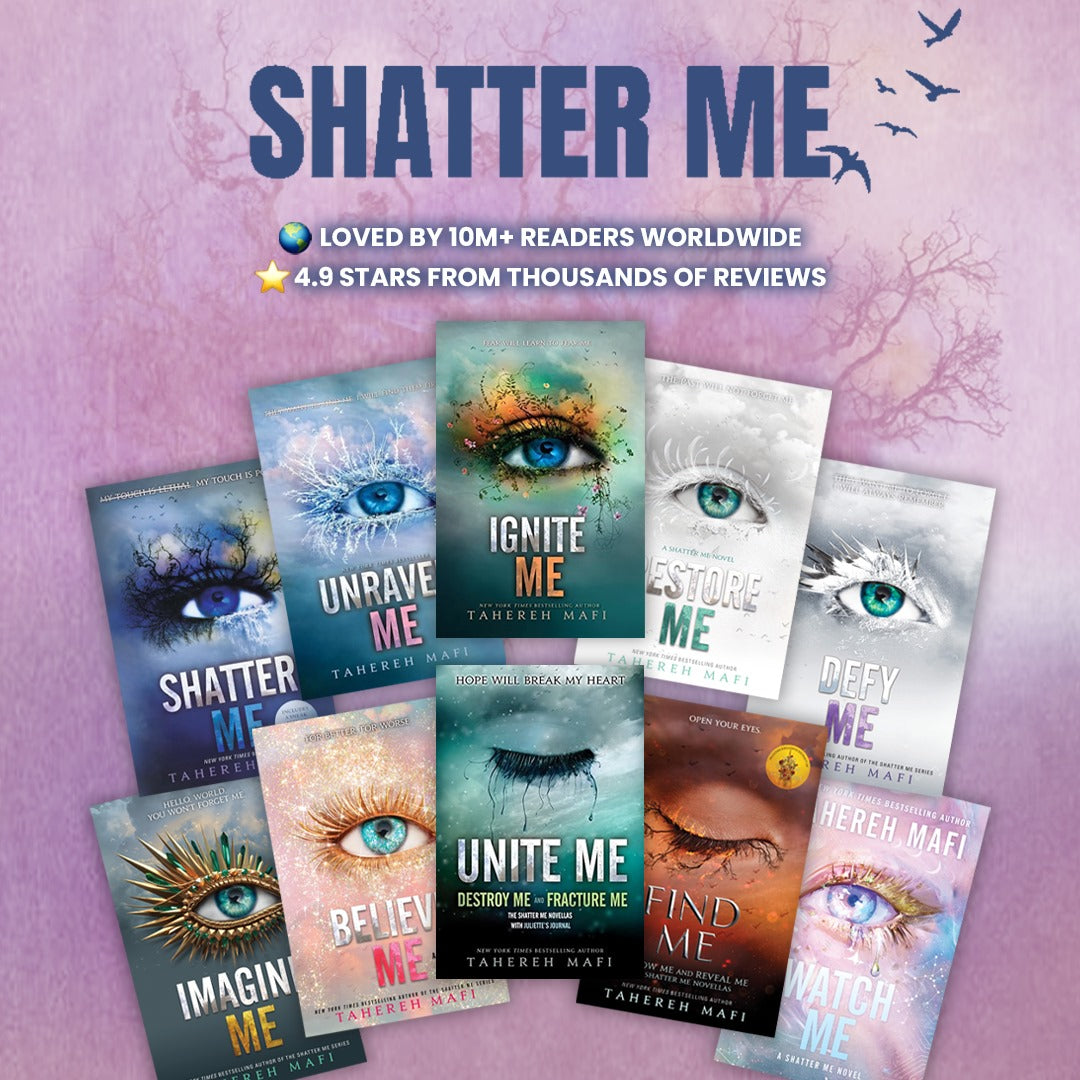 Complete Shatter Me Series – Bookloftlb