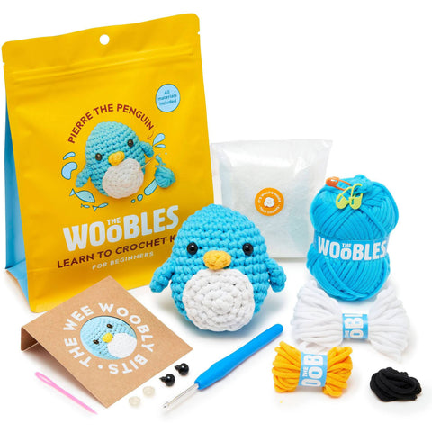 Exclusive Beginner Penguin Crochet Kit