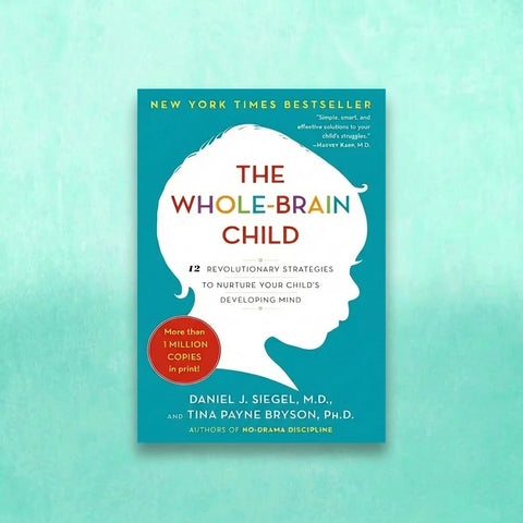 Book cover of 'The Whole-Brain Child' on a teal background