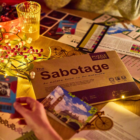The Sabotage Escape Room Game