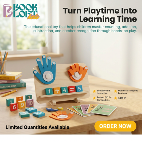 Finger Arithmetic Wooden Learning Board