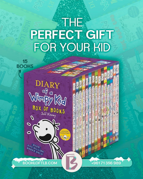 Diary of a Wimpy Kid Boxed Set (15 books)